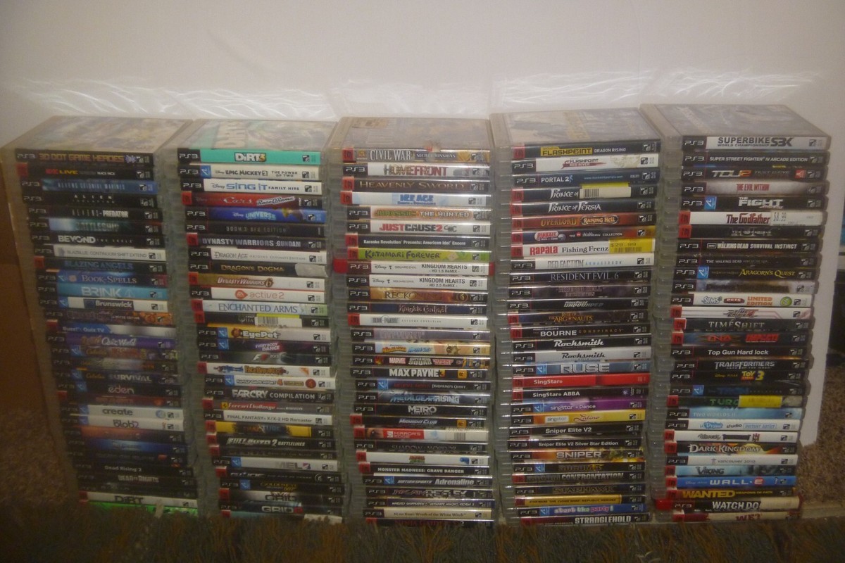 Sony Playstation 3 PS3 Games! You Pick & Choose from Large