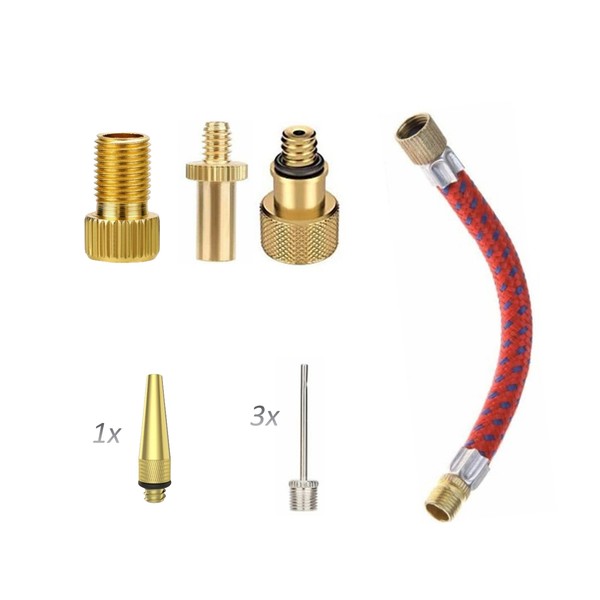 Fahrrad Ventil Adapter FranzöSisch Sv Dunlop Dv Sclaverand Av Autoventil Nadel-image