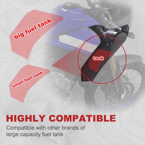 Side Fairings Cover Panels Fit For Yamaha XTZ690 Tenere 700 2019-2024 2020 2021 - Bild 8 von 12