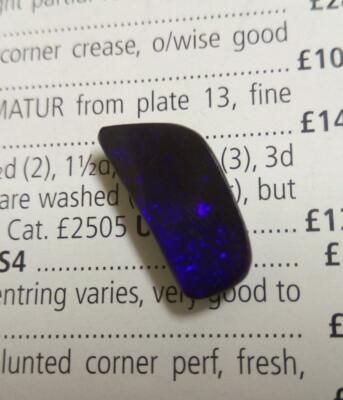 QUEENSLAND BOULDER OPAL - BEAUTIFUL 5 CARAT DEEP BLUE BOLDER OPAL READY TO SET