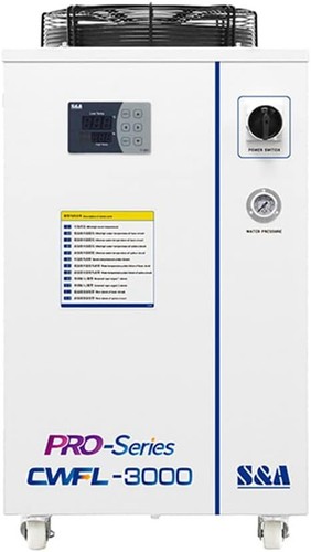 S&A CWFL-3000AN Water Chiller for for 3KW Fiber Laser Machine 50Hz CE REACH - Picture 2 of 7