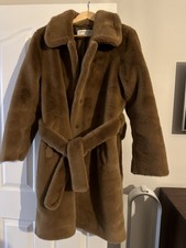 Gerard Darel Faux Fur Coat 44 14/16
