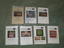 NEW CHERRY WOOD DESIGN STUDIO CROSS STITCH CHART PACK - YOU CHOOSE: MIXED THEMES