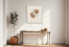 Minimalist Line Art Woman Portrait | Boho Wall Art | Instant Digital Download