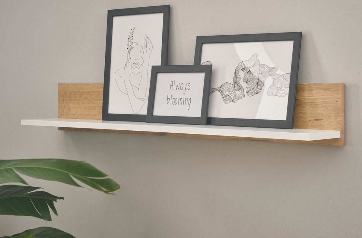Homemania Schreibtisch Mit Regalen – Weiß/Walnuss, 90x40x75 Cm Für Büro & Homeoffice