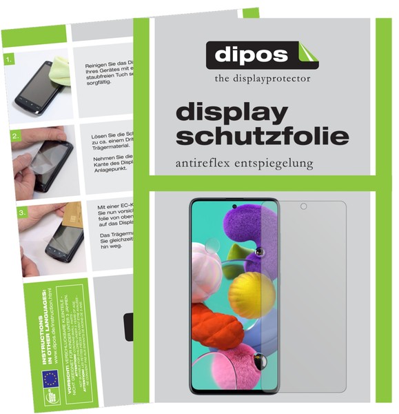 6X Schutzfolie FüR Samsung Galaxy A51 5G Matt Displayschutzfolie Folie Display-image