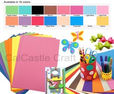 10 PCS 1.8mm Craft Foam Sheet Eva Foamie Foamy 13" x 18" over 16 Colors
