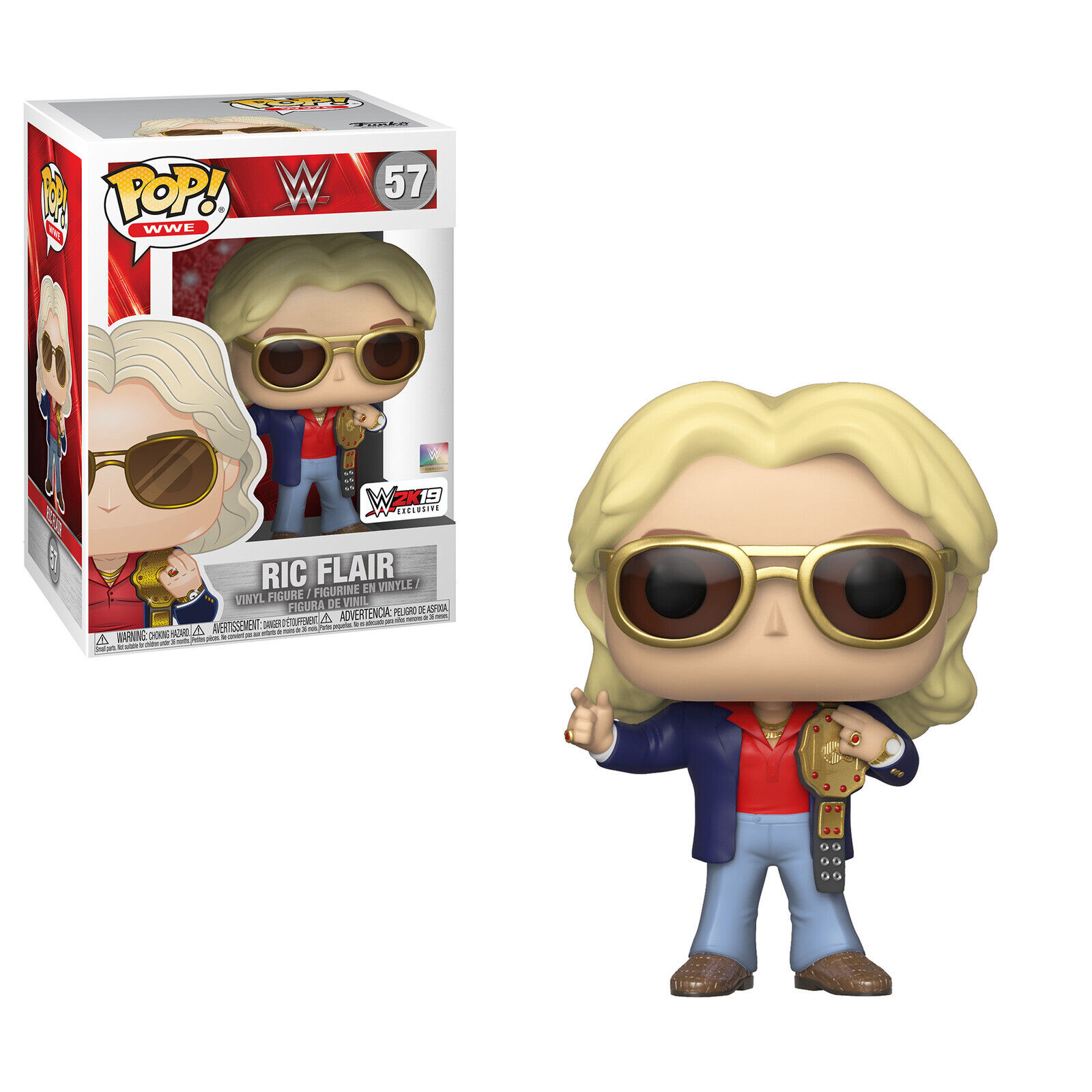 Funko Pop! Vinyl: WWE - Ric Flair - 2K Games/Sports (2KG ...