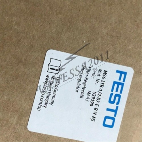 ONE NEW FESTO MS6-LFR-1/2-D7-ERV-AS 529190 Filter pressure reducing valve - Bild 6 von 6