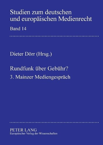 Thumbnail - Dieter Drr Rundfunk Ueber Gebuehr? (taschenbuch)