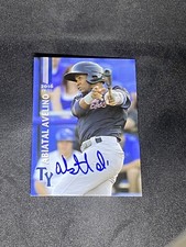 Abiatal Avelino 2016 Grandstand Tampa Yankees Auto Autographed Signed MILB Card