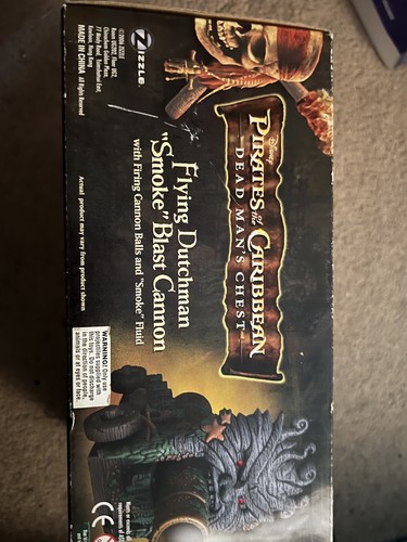 PIRATES of the CARIBBEAN Flying Dutchman "Smoke" Blast Cannon Toy - Picture 4 of 4