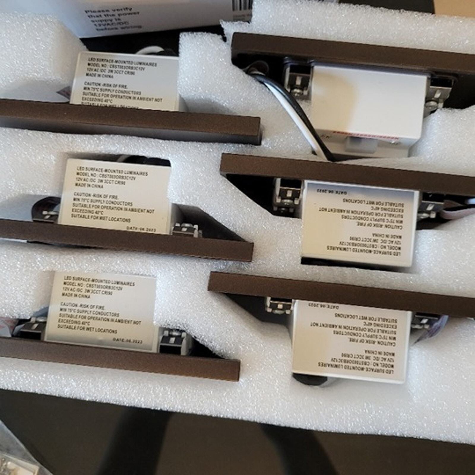 CLOUDY BAY 12V Low Voltage LED Step Light