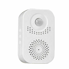 Recordable Welcome Infrared Chime Doorbell Wireless Adjustable Volume Door Bell