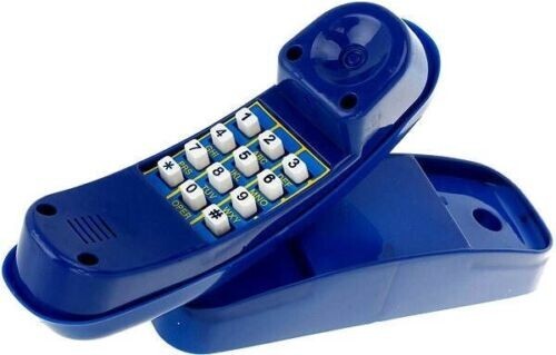 BLUE Playground Accessories Pack Ship Wheel Binoculars Telephone Handles Cubby - Picture 3 of 5