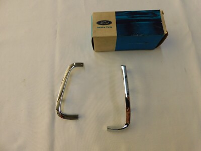 NOS OEM Ford 1966 Mercury Comet Cyclone Grille Corner Moulding Extension Trim