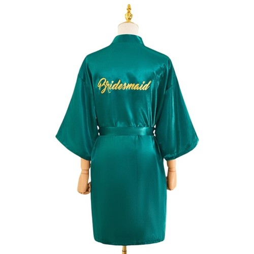 Comfortable Bridal Robe Breathable Wedding Robe Wedding Preparation Outfit - Picture 13 of 17