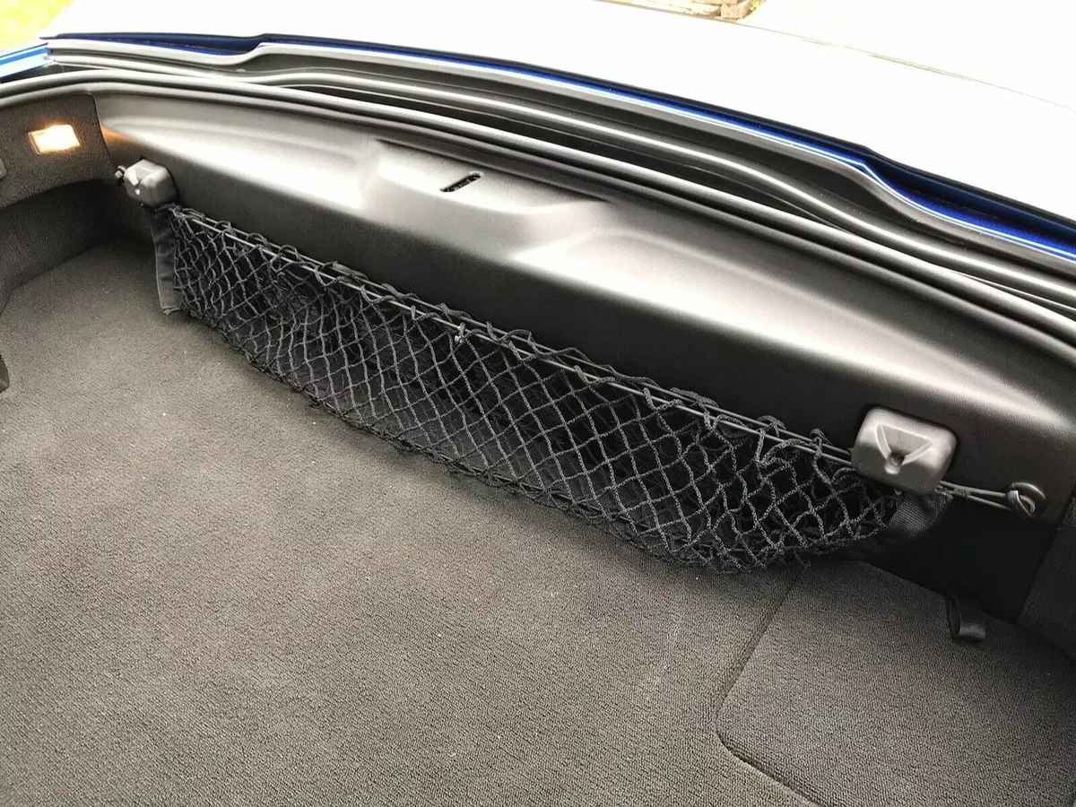 Rear Trunk Envelope Style Mesh Cargo Net For CHEVROLET C7 CORVETTE