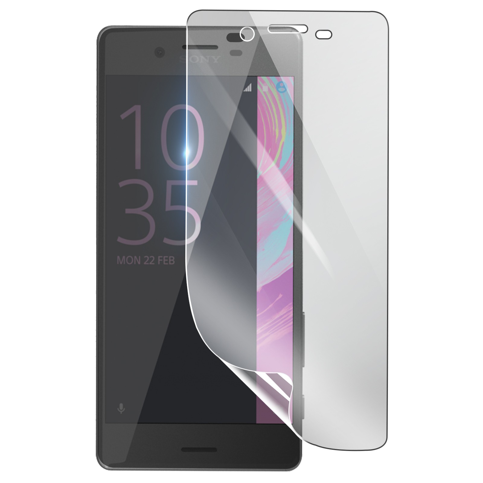 Protection écran hydrogel Sony Xperia X film antichoc anti-rayure transparent