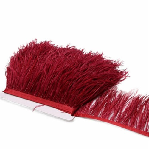 Fringe Dress Decor 1M Artificial Trim For Ostrich Hat Craft Millinery Feather - Picture 4 of 15