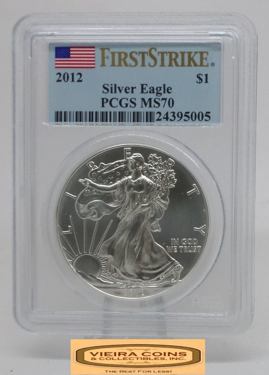 American Eagle PCGS 2012 Silver Bullion Coins for sale | eBay