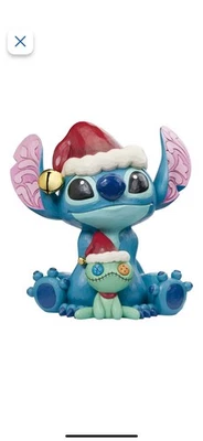 Disney Traditions Jim Shore Stitch Christmas Statue 14.75” Handcrafted Figurine