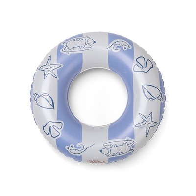 Swim Essentials Schwimmring 55 cm Blue Surfer | Schwimmreifen Reifen Ring