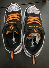 Dream Pairs Kids Lightweight Athletic Sneakers Model KD18002-1 Black/Grey/Orange