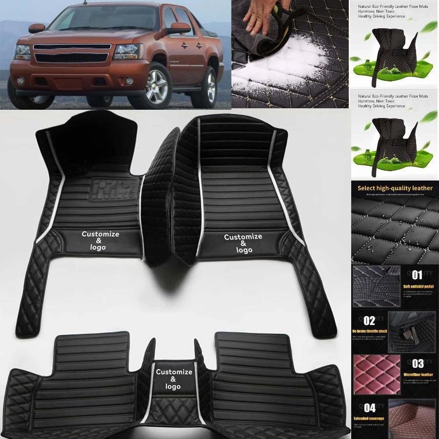 For Chevrolet Avalanche Car Floor Mats All Weather Protection Floor Liners — 第 2/4 张图片