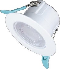 Diamond LED Dimmable IP65 Fire-Rated Tri Colour Downlight - 3000K, 4000K & 6500K