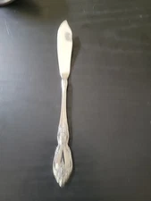 1 Oneida Wordsworth Stainless Steel Flat Butter Spreader Knife 