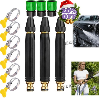 #ad High Pressure Car Wash Water Gun Spray Nozzle Auto Portable Washer Adjustable US $5.99