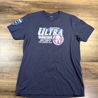 SPARTAN Ultra Carolinas 2024 Finisher Shirt Tee T-shirt Blue Large
