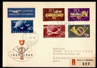 DR WHO 1949 SWITZERLAND FDC UPU ANIV  R75937