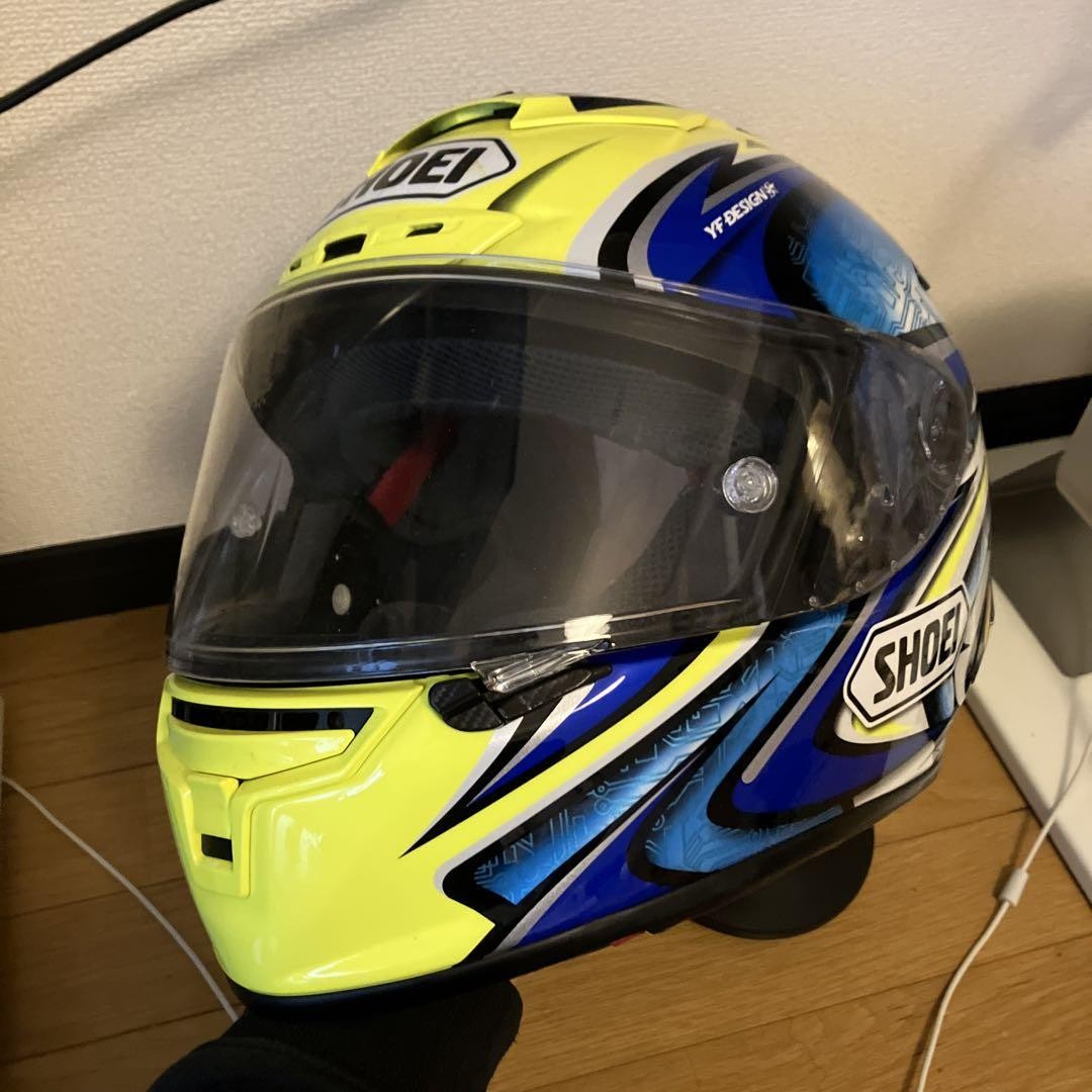 SHOEI X-Fourteen Daijiro Kato 74 Plus Helmet Rare Blue