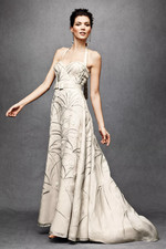 Anthropologie x BHLDN Trumpeted Pavot Wedding Gown Parchment NWT Sz 4 MRSP $4000