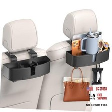 Car Headrest Cup Holder for Back Seat Organizer 2 Pack Standard Car Organizer