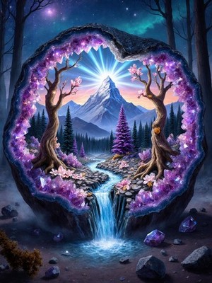 5D Diamond Painting Kits Scenery  DIY Diamond Art Kits for Adults Tree, Full ...