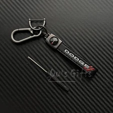 Dodge Ram Genuine Leather Keychain US Seller Free Shipping