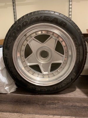 タイヤ・ホイール F40 Ferrari F40 Wheels with Tires - 2x Rear 13x17 Original Speedline