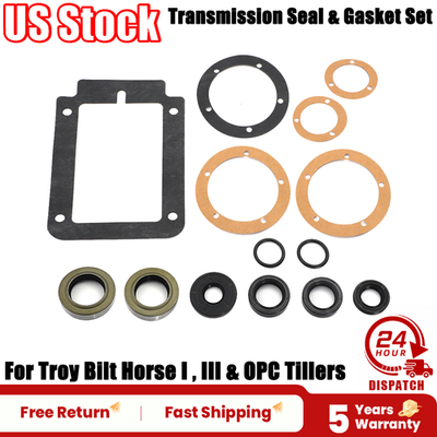 #ad For Troy Bilt Horse I III amp; OPC Tillers Transmission Seal amp; Gasket Set 14 PCS $23.99
