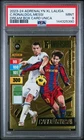 2023 PANINI ADRENALYN XL LALIGA DREAM BOX CRISTIANO RONALDO LIONEL MESSI PSA 9