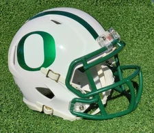 OREGON DUCKS NEW FOR 2025 WHITE SPECIAL FOOTBALL MINI HELMET PLEASE READ