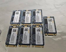Lot of 7   64GB HP PHISON  M.2 NGFF MCIe SSD Drive PSSBN064GA27BC0