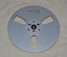 Excellent Vintage Scotch 7" Metal Take Up Reel for Reel To Reel tape Deck