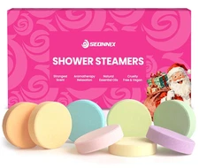 Shower Steamers Aromatherapy, 8 Pack Shower Bombs for Relaxation and Stress Reli
