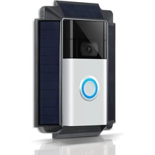 Wasserstein Solar Charger Mount for Ring Vide...