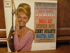 Doris Day "Jumbo" Columbia Sound track recording "LP" in Excellent Condition