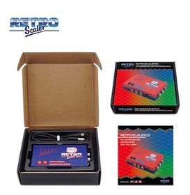 RetroScaler2x AV to HDMI Up-Scaler Converter Line-Doubler Retro Consoles PS2 N64