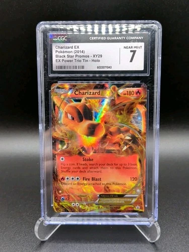 ⭐ CGC 7 ⭐ Charizard EX XY29 XY Holo